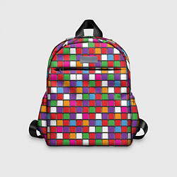 Детский рюкзак Color cubes, цвет: 3D-принт