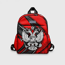 Детский рюкзак Герб РФ - красная органика