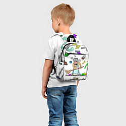 Детский рюкзак Дворничек, цвет: 3D-принт — фото 2