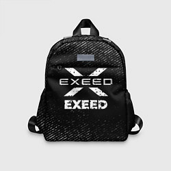 Детский рюкзак Exeed с потертостями на темном фоне, цвет: 3D-принт