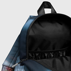Детский рюкзак Кроха капибара - киберпанк - нейросеть, цвет: 3D-принт — фото 2