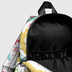 Детский рюкзак Красочные щучки, цвет: 3D-принт — фото 2