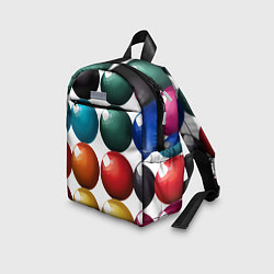 Детский рюкзак Шары для бильярда, цвет: 3D-принт — фото 2