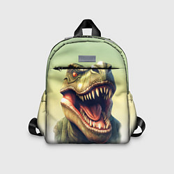 Детский рюкзак Острые зубы тиранозавра Рекса, цвет: 3D-принт