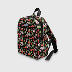 Детский рюкзак Паттерн цветы и вишня, цвет: 3D-принт — фото 2