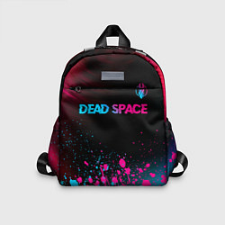 Детский рюкзак Dead Space - neon gradient: символ сверху, цвет: 3D-принт