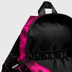 Детский рюкзак FNAF - neon gradient: надпись, символ, цвет: 3D-принт — фото 2