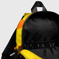 Детский рюкзак Half-Life - gold gradient: надпись, символ, цвет: 3D-принт — фото 2