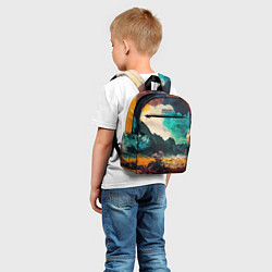 Детский рюкзак Загадочное измерение, цвет: 3D-принт — фото 2