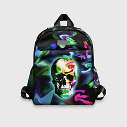 Детский рюкзак Цветной череп
