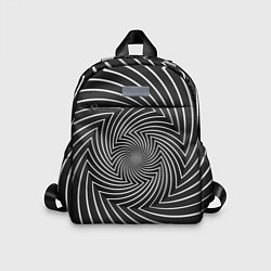 Детский рюкзак Оптическая иллюзия изогнутые линии