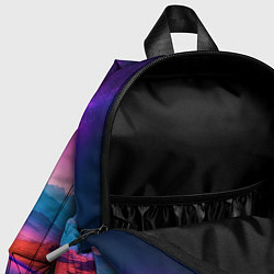 Детский рюкзак Лиловая планета, цвет: 3D-принт — фото 2