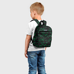 Детский рюкзак Точечный камуфляжный узор Spot camouflage pattern, цвет: 3D-принт — фото 2