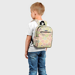 Детский рюкзак Птичьи лапки, цвет: 3D-принт — фото 2