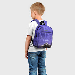 Детский рюкзак Сидней в фиолетовом в закате, цвет: 3D-принт — фото 2