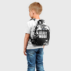 Детский рюкзак Бист мод - брызги, цвет: 3D-принт — фото 2