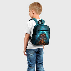 Детский рюкзак Сова в колдовской мантии, цвет: 3D-принт — фото 2