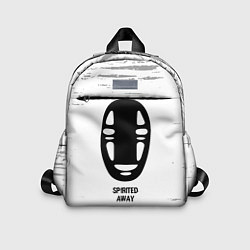 Детский рюкзак Spirited Away glitch на светлом фоне, цвет: 3D-принт
