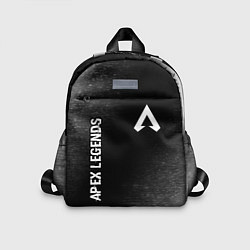 Детский рюкзак Apex Legends glitch на темном фоне: надпись, симво, цвет: 3D-принт