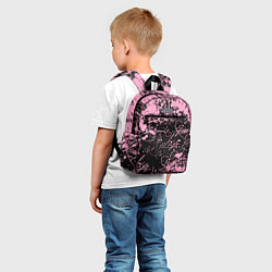 Детский рюкзак Блэкпинк - автографы, цвет: 3D-принт — фото 2
