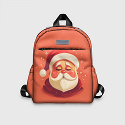 Детский рюкзак Портрет Деда Мороза, цвет: 3D-принт