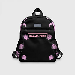 Детский рюкзак Blackpink - flowers, цвет: 3D-принт