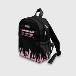 Детский рюкзак Blackpink - flames, цвет: 3D-принт — фото 2