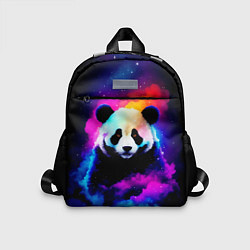 Детский рюкзак Панда и краски, цвет: 3D-принт
