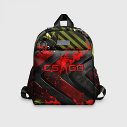 Детский рюкзак CS GO red logo, цвет: 3D-принт