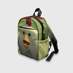 Детский рюкзак Chicken Gun курица, цвет: 3D-принт — фото 2