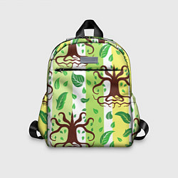 Детский рюкзак Корни и деревья, цвет: 3D-принт