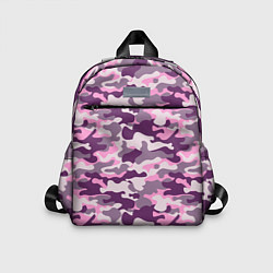 Детский рюкзак Модный камуфляж - милитари, цвет: 3D-принт