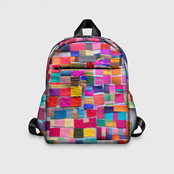 Детский рюкзак Разноцветные лоскутки