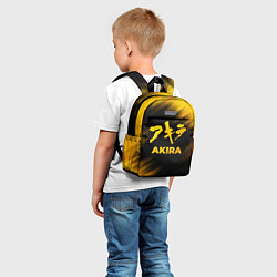 Детский рюкзак Akira - gold gradient, цвет: 3D-принт — фото 2