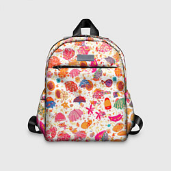 Детский рюкзак Морской пляж, цвет: 3D-принт