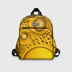 Детский рюкзак Желтая объемная текстура