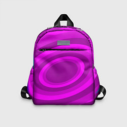 Детский рюкзак Розовые овалы, цвет: 3D-принт