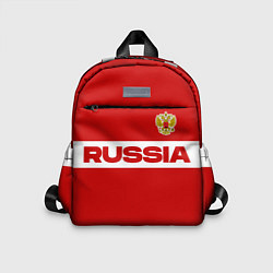 Детский рюкзак Russia - красно-белый, цвет: 3D-принт