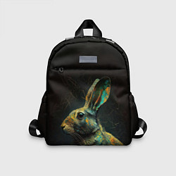 Детский рюкзак Магический кролик, цвет: 3D-принт