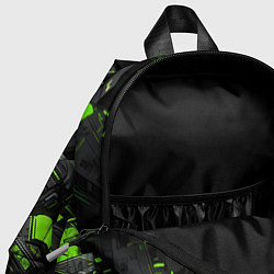 Детский рюкзак Текстура киберпанка, цвет: 3D-принт — фото 2