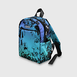 Детский рюкзак Неоновый абстрактный фон в граффити стиле, цвет: 3D-принт — фото 2