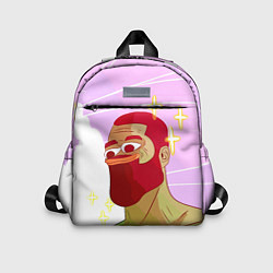 Детский рюкзак Пепе гигачад, цвет: 3D-принт