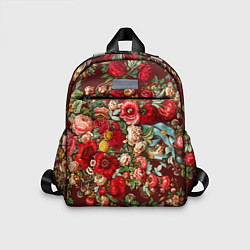 Детский рюкзак Платок цветочный узор