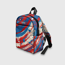 Детский рюкзак Краски в цветах флага РФ, цвет: 3D-принт — фото 2
