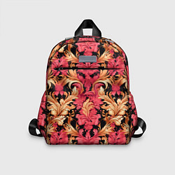 Детский рюкзак Розовые узоры, цвет: 3D-принт
