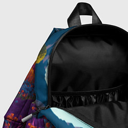 Детский рюкзак Цветочный луг, цвет: 3D-принт — фото 2