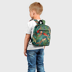 Детский рюкзак Паттерн карпы кои, цвет: 3D-принт — фото 2