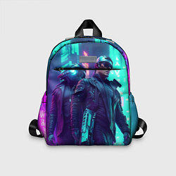 Детский рюкзак Киберлюди, цвет: 3D-принт