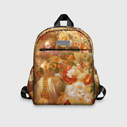 Детский рюкзак Девушки в золоте, цвет: 3D-принт