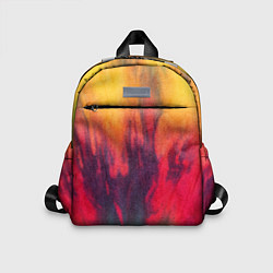 Детский рюкзак Огненный тай дай, цвет: 3D-принт